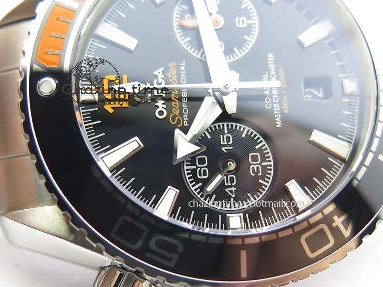 0207 Master Chronometer 45mm SS JHF Black Dial On SS Bracelet A Sustainable 8248